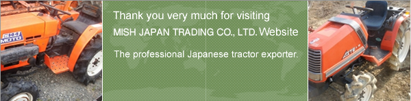 We are used japanese tractors exporter.